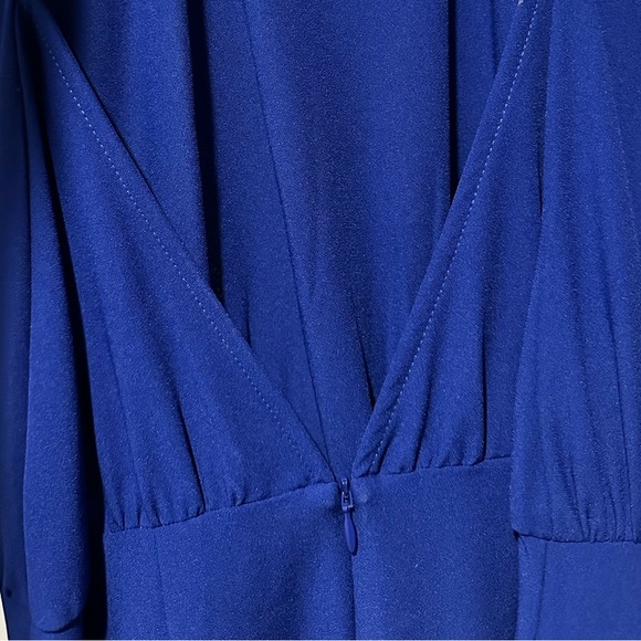 Lulus Royal Blue Halter Jumpsuit - Picture 4 of 6